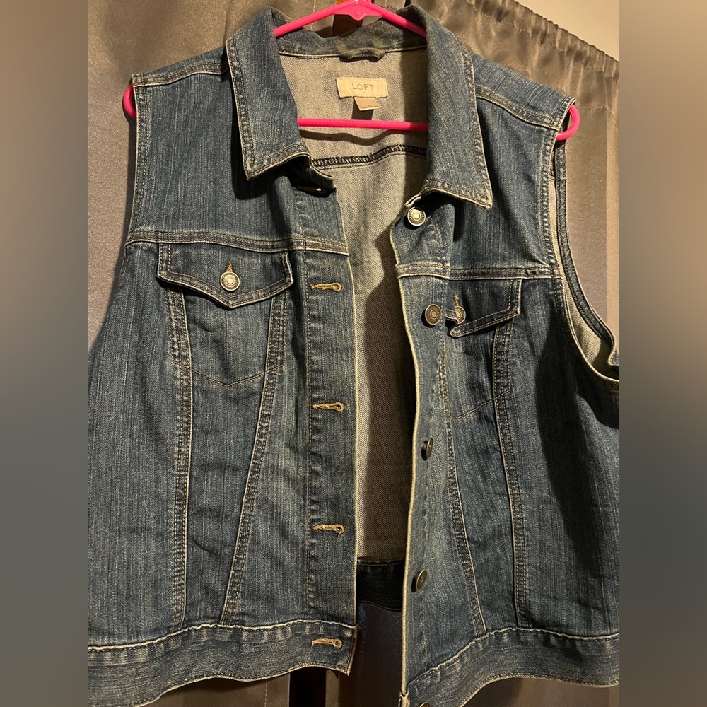 Loft Denim Vest